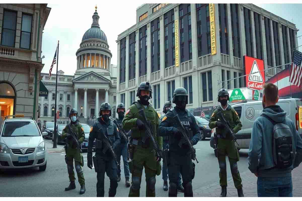 Duecento Marine in campo per proteggere la proprietà federale