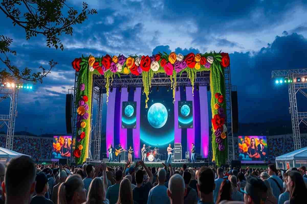 Elisa Green trasforma San Siro in un giardino incantato