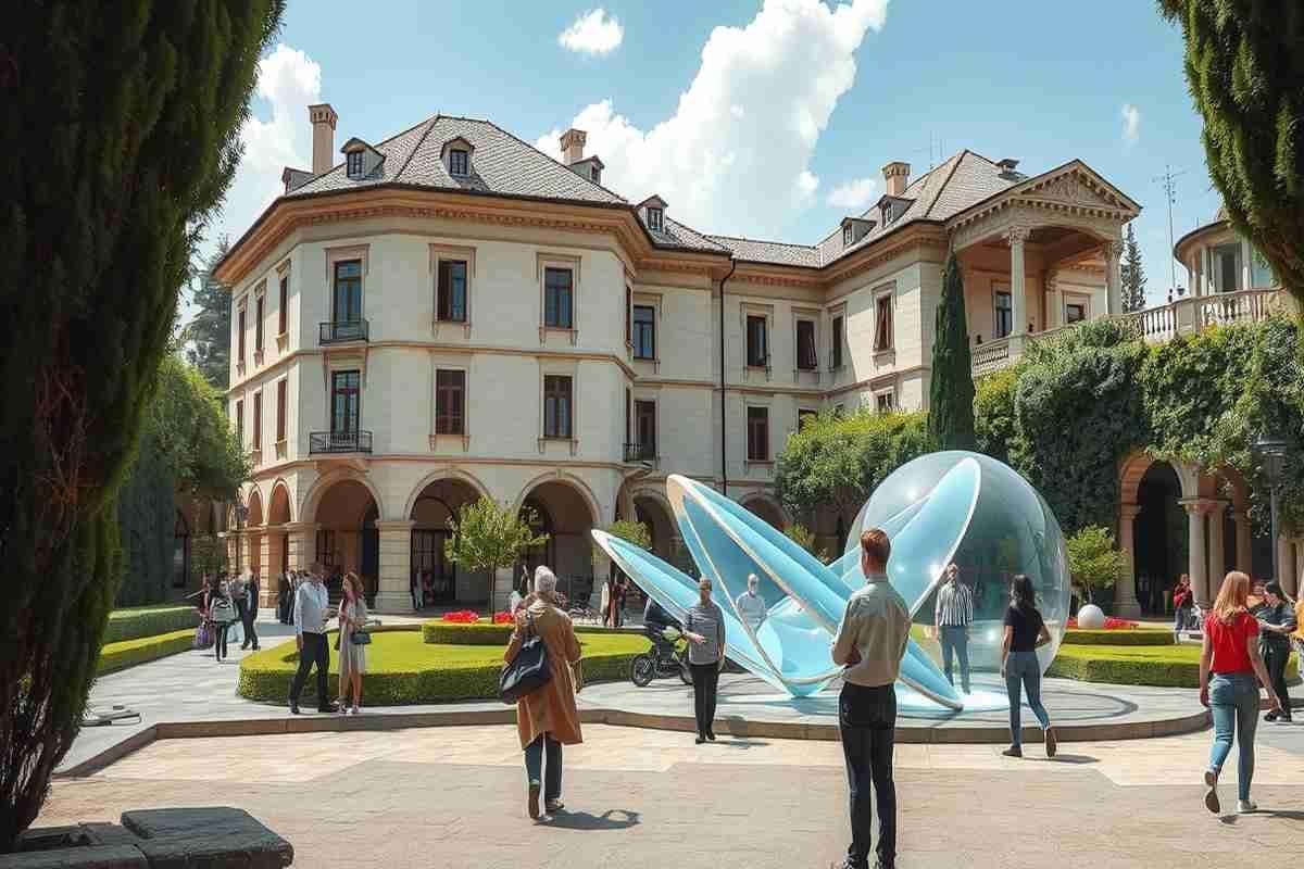 L'arte incanta Villa Manin con trasparenze e illusioni suggestive