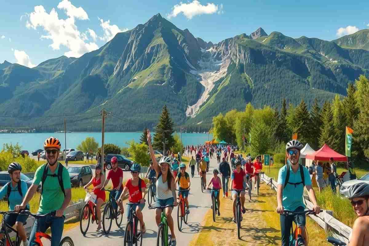 Jovanotti porta la musica in mountain bike: da Cortona ai Laghi di Fusine
