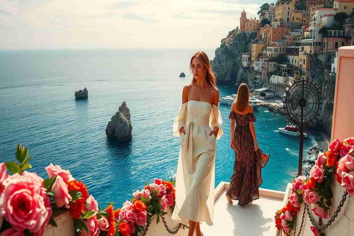Luisa Beccaria incanta Capri con la sua sfilata ispirata a Beautiful