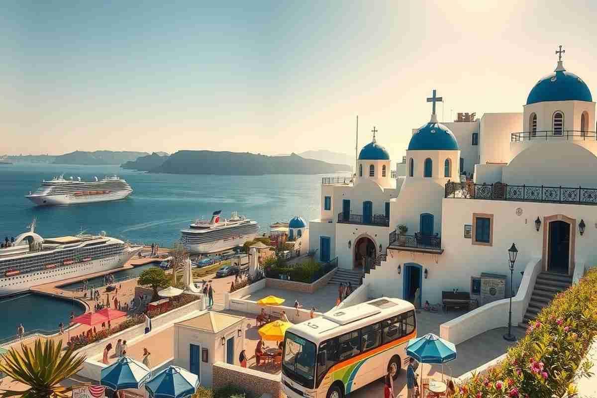 Nuova tassa sulle crociere: cosa cambia a Mykonos e Santorini