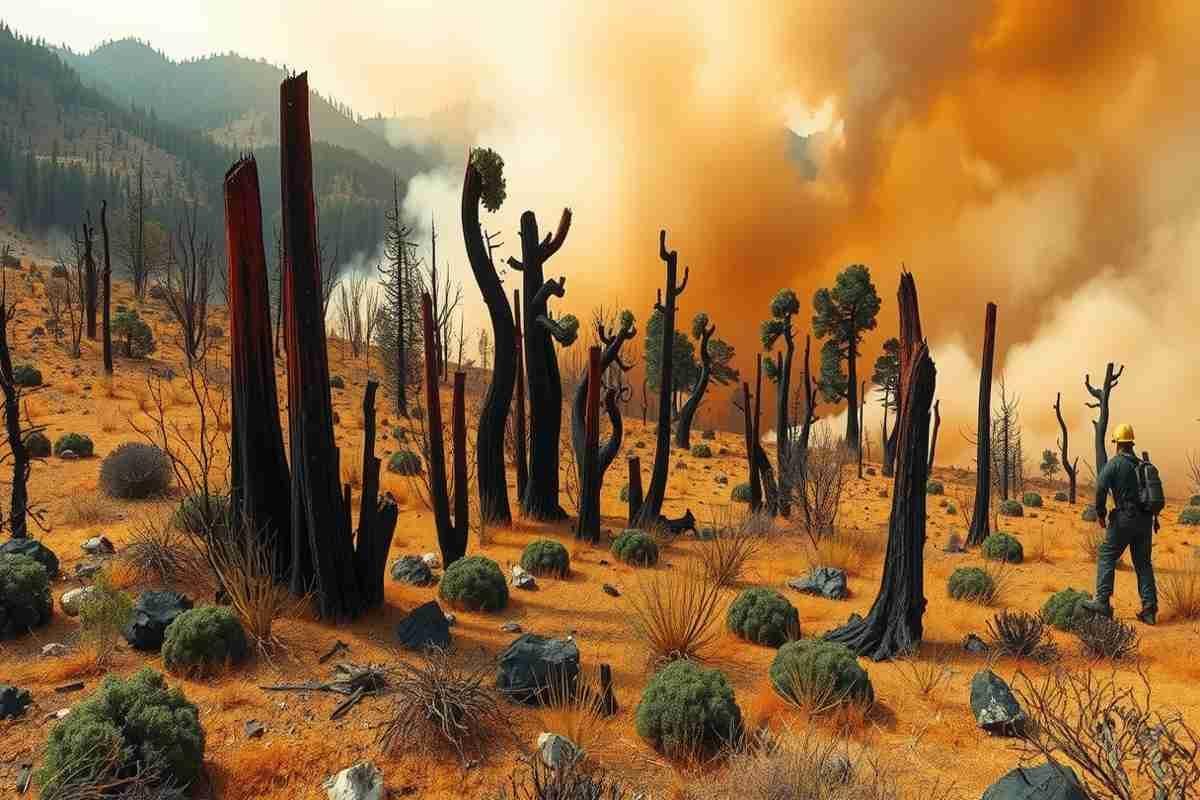 Incendi devastanti in Spagna: 343mila ettari in fiamme