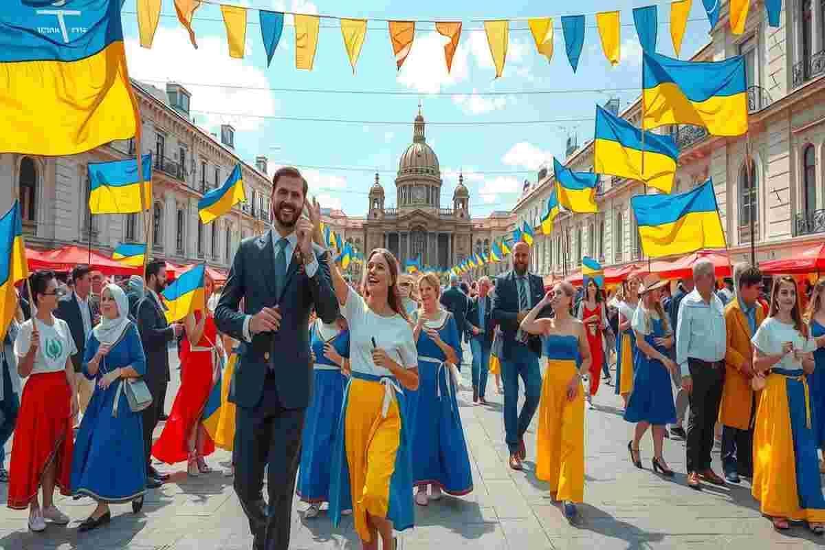 Kellogg festeggia l'indipendenza ucraina con un evento speciale a Kiev