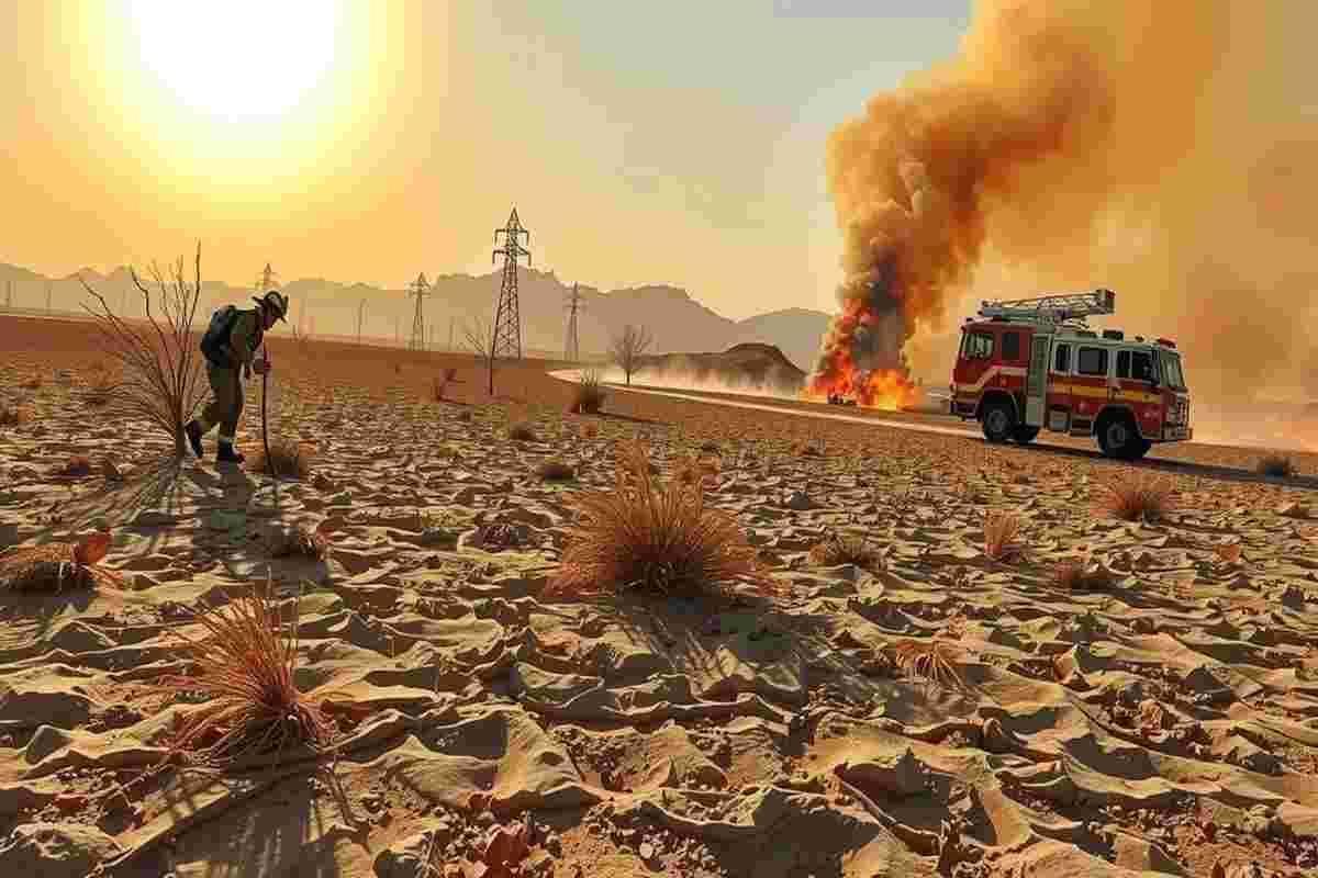 Penisola Iberica in allerta: l'onda di calore aumenta il rischio di incendi