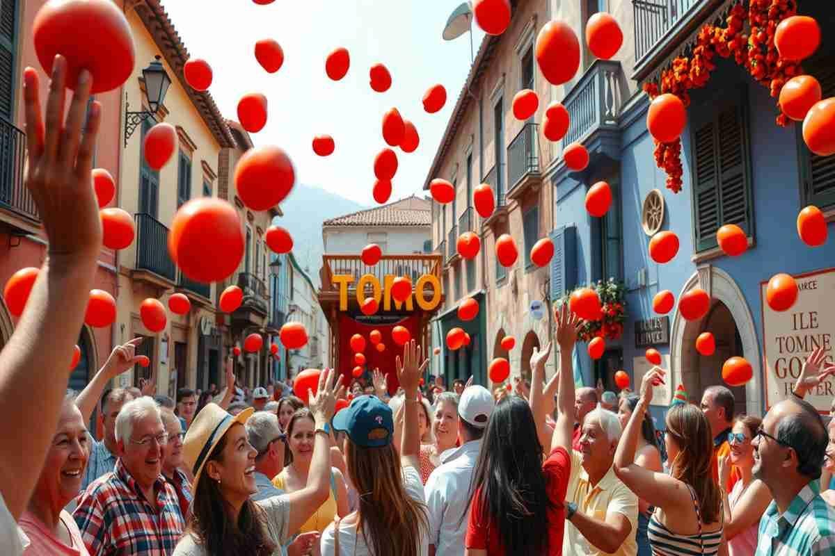 Pomodori volanti: la battaglia di Bunol conquista 22mila turisti