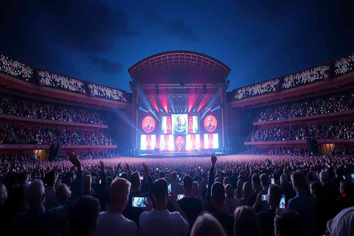 Carlo Conti lancia un messaggio di pace dall'Arena: un momento da ricordare