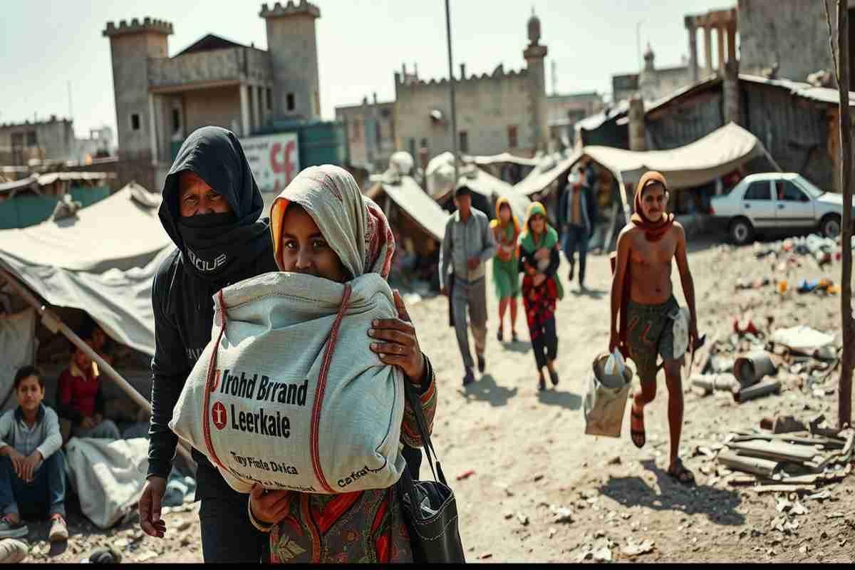 Fuga da Gaza City: 700.000 palestinesi in cerca di salvezza verso sud