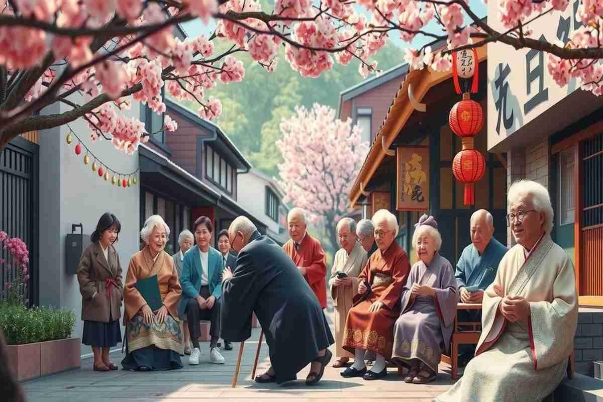 Giappone: il sorprendente aumento degli over 65 e le sfide del futuro