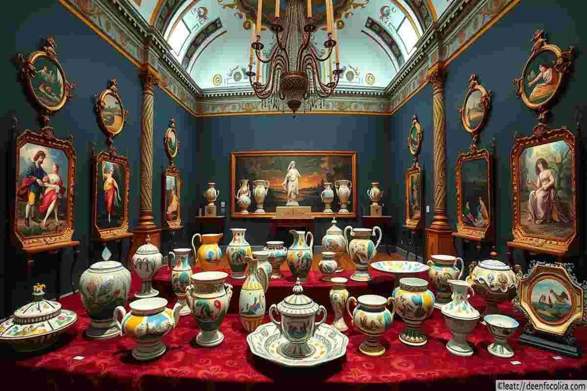 Scoprite le 146 maioliche uniche degli eredi Grande Stevens ai Musei Reali di Torino