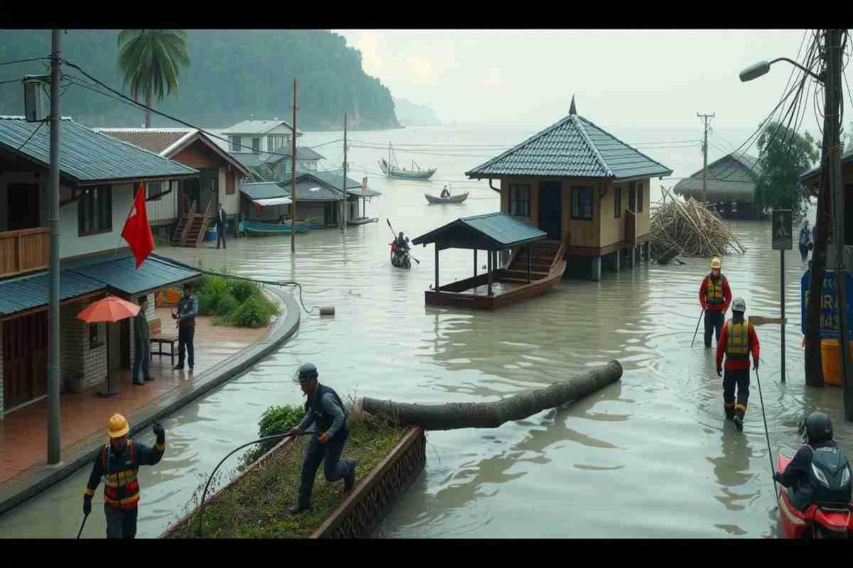 Tragedia a Taiwan: tifone Ragasa provoca 14 morti e 124 dispersi
