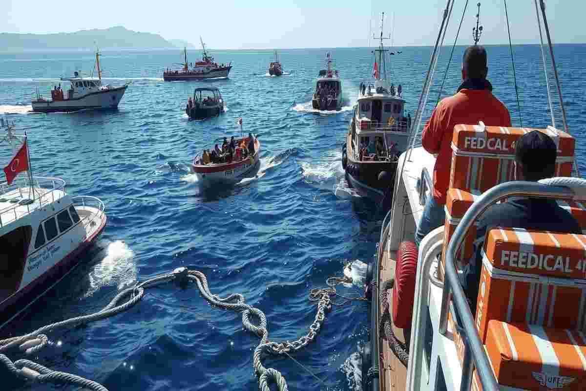 Ue condanna l'uso della forza contro la Flotilla: una questione inaccettabile
