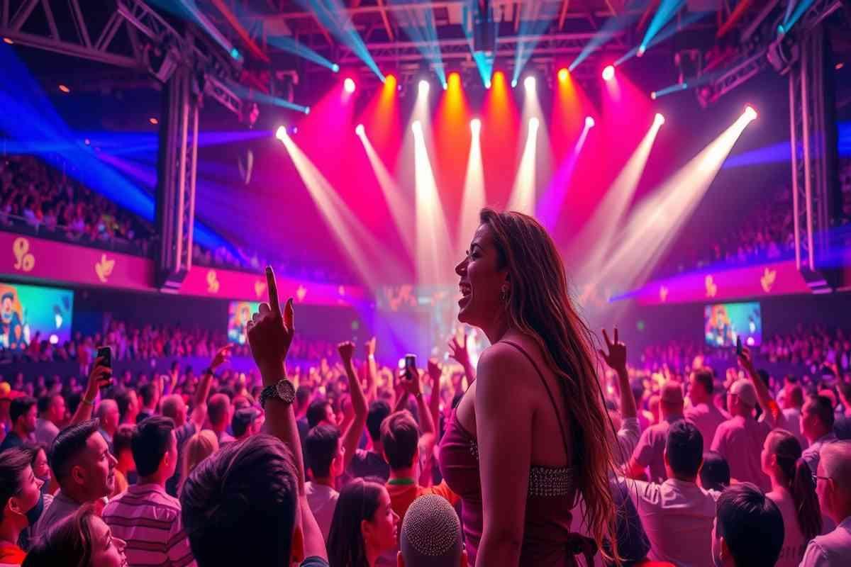 Noemi incanta Roma con D'Alessio, Gabbani e Moro sul palco del palazzetto