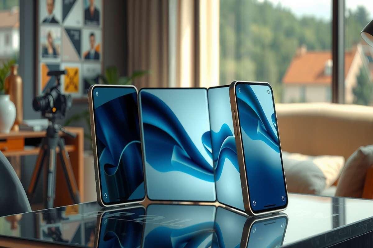 Samsung svela il suo innovativo smartphone con tre schermi in arrivo a fine mese