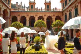 Dior Cruise presenta il suo incantevole Bal Blanc a Villa Albani Torlonia