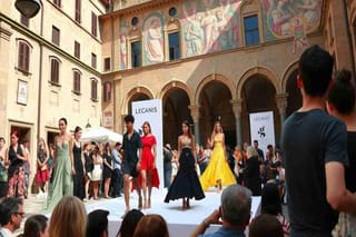 L'incanto di Vuitton Cruise nel maestoso Palazzo dei Papi di Avignone