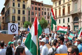 Orfeo a Mentana: da Dogliani parte la mobilitazione per Gaza