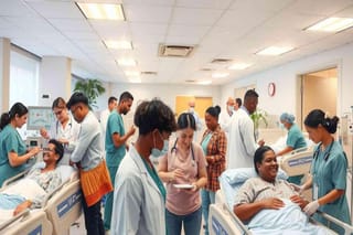 Herzog visita l'ospedale che unisce israeliani e palestinesi nella cura e nella speranza