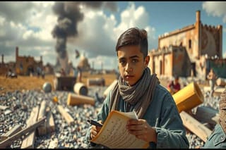 Il grido di aiuto del giovane poeta Haidar al-Ghazali da Gaza