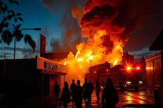 Incendio devastante in ospedale di Amburgo: tre vittime tragiche