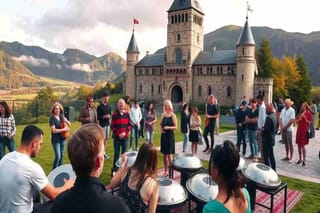 Scopri il magico suono dell'handpan: workshop e concerto alla Rocca di Calascio