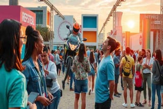 Wmf a Bologna: il futuro tra robot conversatori e moto volanti