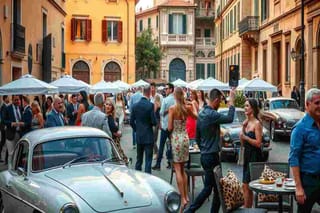 Cher incanta il party di Dolce & Gabbana in via Veneto