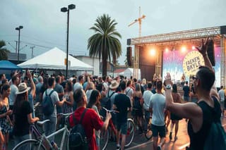 Jova in concerto: un'esperienza indimenticabile tra bici, sole e pioggia