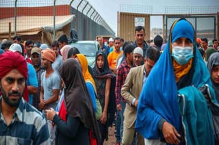 Libia: 1.500 migranti arrestati in un'operazione drammatica
