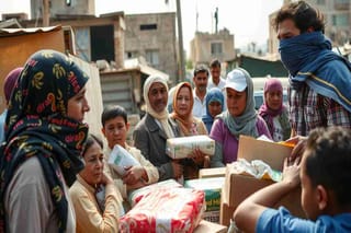 Trump svela un piano per centri di distribuzione alimentare a Gaza