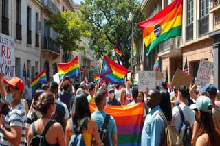 Femminista brasiliana accusata di transfobia trova rifugio in Europa
