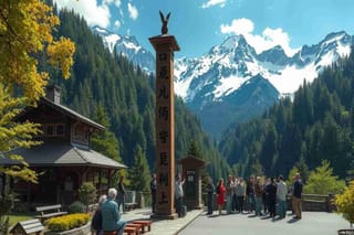 Il 12mo Totem della poesia a Ponte di Legno: un omaggio a Lamarque