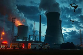 Incendio in un sito nucleare russo: il mistero del drone ucraino abbattuto