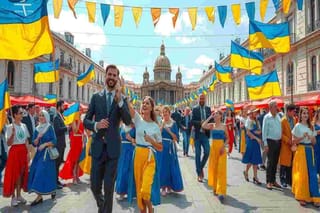 Kellogg festeggia l'indipendenza ucraina con un evento speciale a Kiev