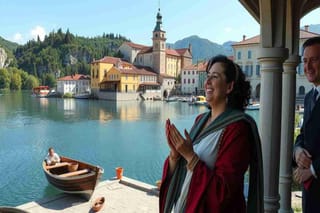 Laveno Mombello celebra il suo nuovo cittadino onorario con un 'Taaac!' di entusiasmo