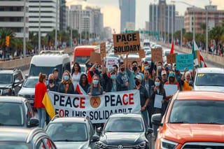 Ostaggi in Israele: la protesta blocca l'autostrada di Tel Aviv