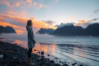 Sotto il cielo d'Islanda: un viaggio tra luce, amore e lutto