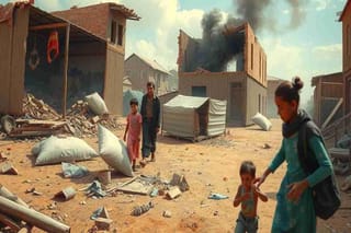 Tragedia a Gaza: otto palestinesi, tra cui quattro bambini, perdono la vita in raid israeliani