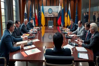 Von der Leyen dialoga con i leader per un vertice cruciale con Kiev