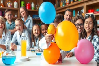 Il magico mondo della chimica: come uno scienziato incanta i bambini con i cosmetici