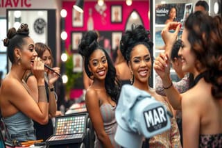 La magia del trucco: visitatori trasformati in star alla Milano Beauty Week