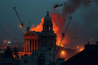 Palazzo del Governo ucraino colpito: i danni e le conseguenze della crisi