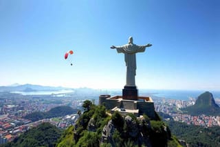 Paracadutisti audaci: il salto dal Cristo Redentore di Rio finisce sotto inchiesta