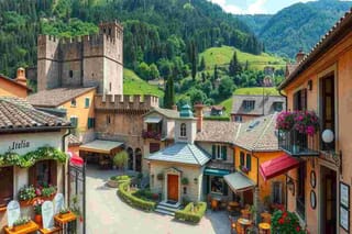 Rivalta: il borgo medievale si veste di moda con il ritorno dello stilista