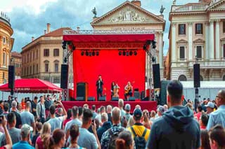 Tosca in piazza: OperaCamion riporta l'opera a Roma