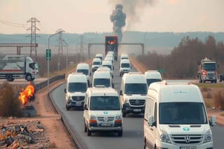 Attacco di Mosca a un convoglio di aiuti Onu: la crisi umanitaria in Ucraina si aggrava