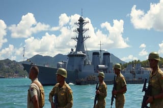 Tensione in aumento: nave da guerra americana si avvicina alle coste del Venezuela