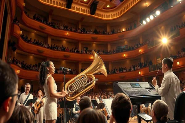 Concerto emozionante all'Opera di Tirana con le opere di Luigi Nono