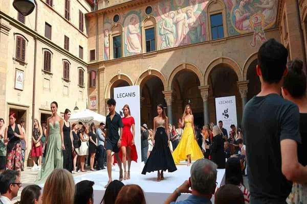 L'incanto di Vuitton Cruise nel maestoso Palazzo dei Papi di Avignone