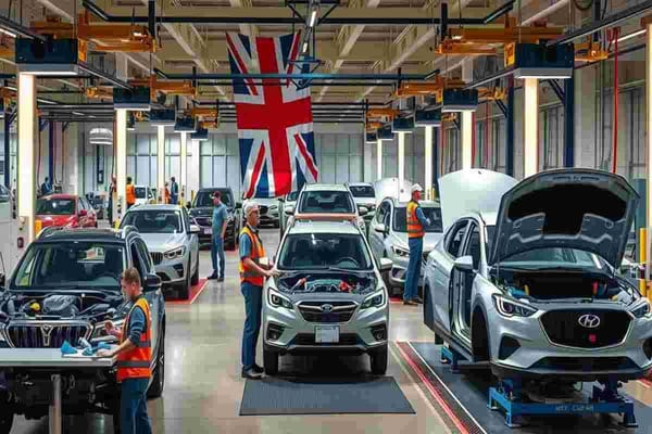 Dazi ridotti su auto: una nuova era per l'export britannico verso gli Usa